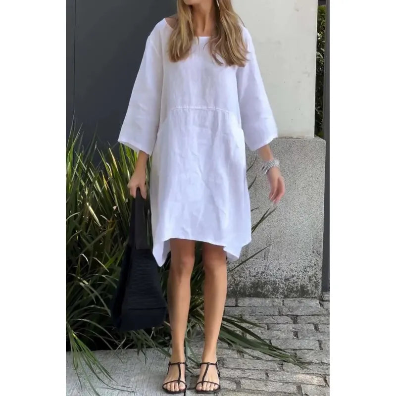 CD | Rochie mini casual cu buzunare