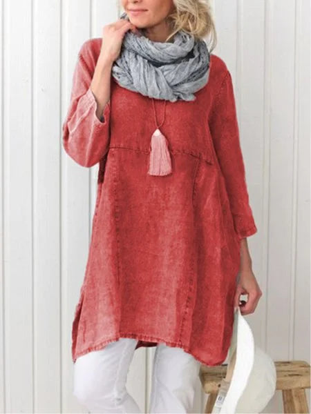CD | Rochie mini casual cu buzunare