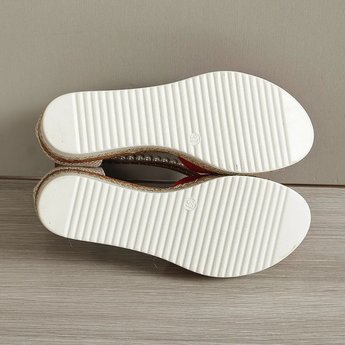 CD | Sandale Wedge cu arc pentru femei