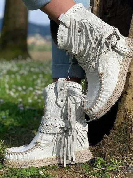 CD | Boho franjuri cizme western