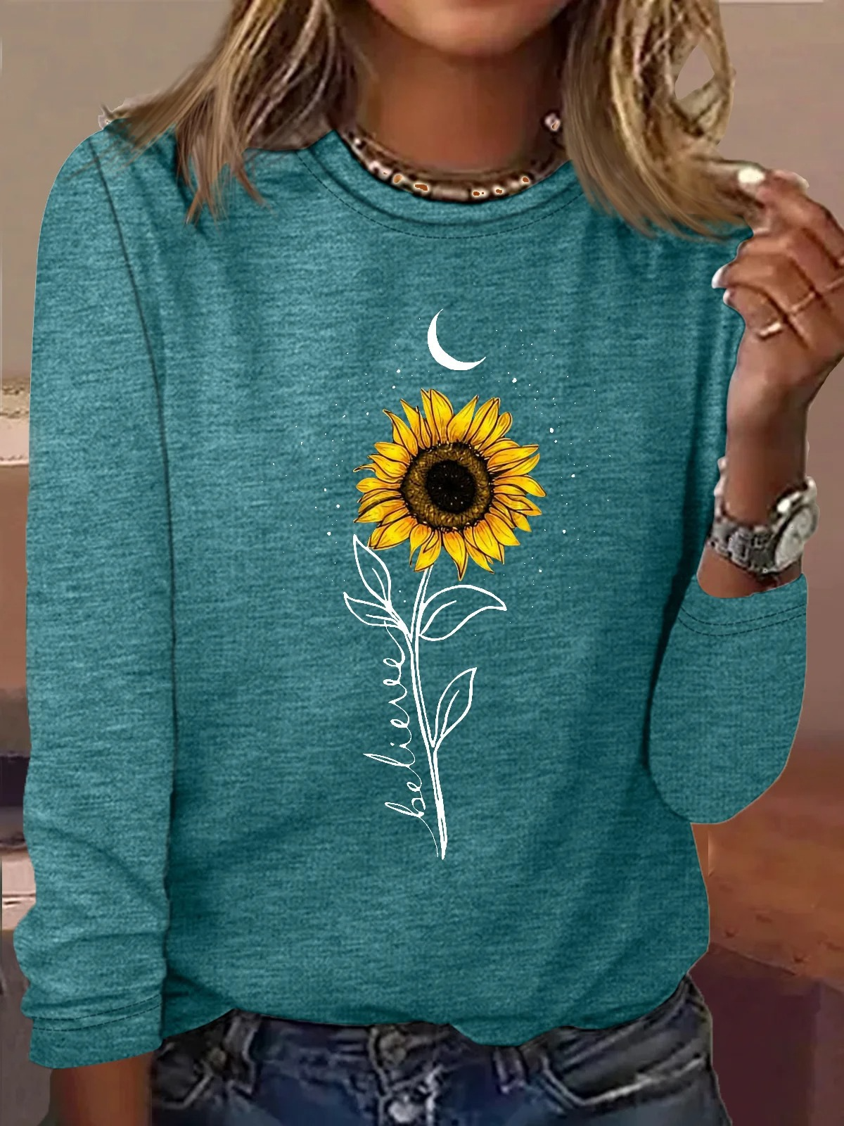 CD | Tricou de iarnă casual și fără efort