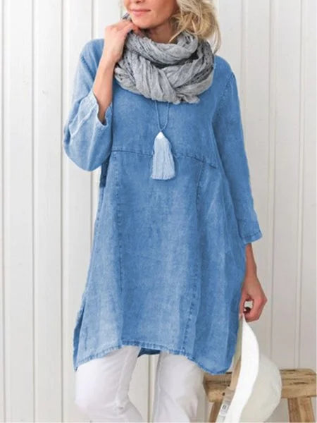 CD | Rochie mini casual cu buzunare