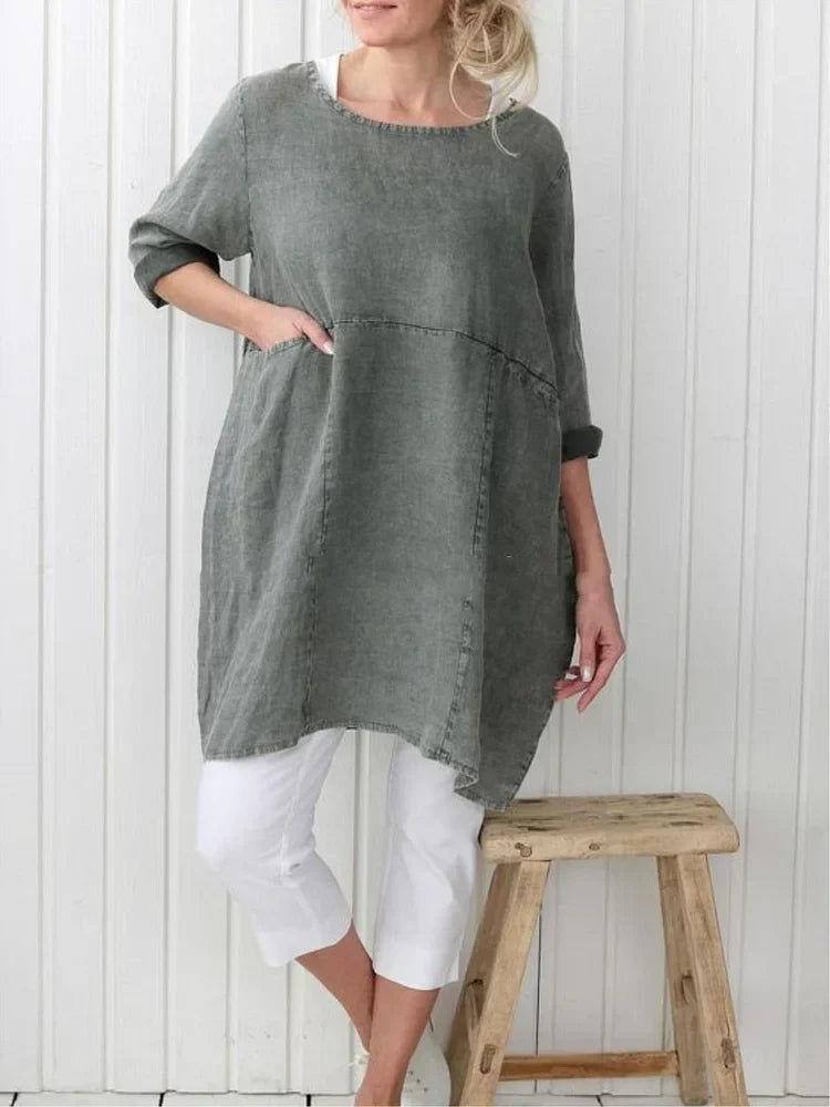 CD | Rochie mini casual cu buzunare