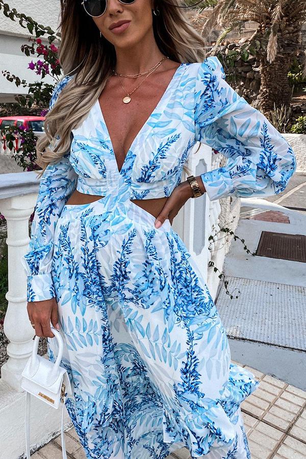 CD | Rochie maxi cu decolteu
