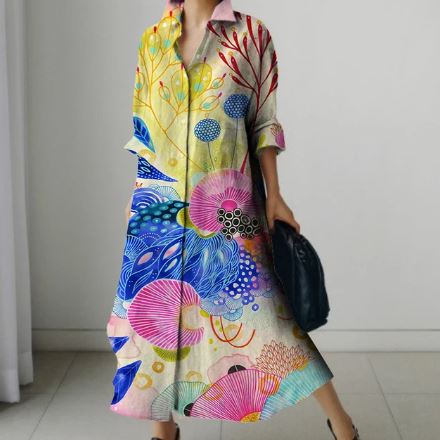 CD | Rochie de cămașă elegantă pentru femei