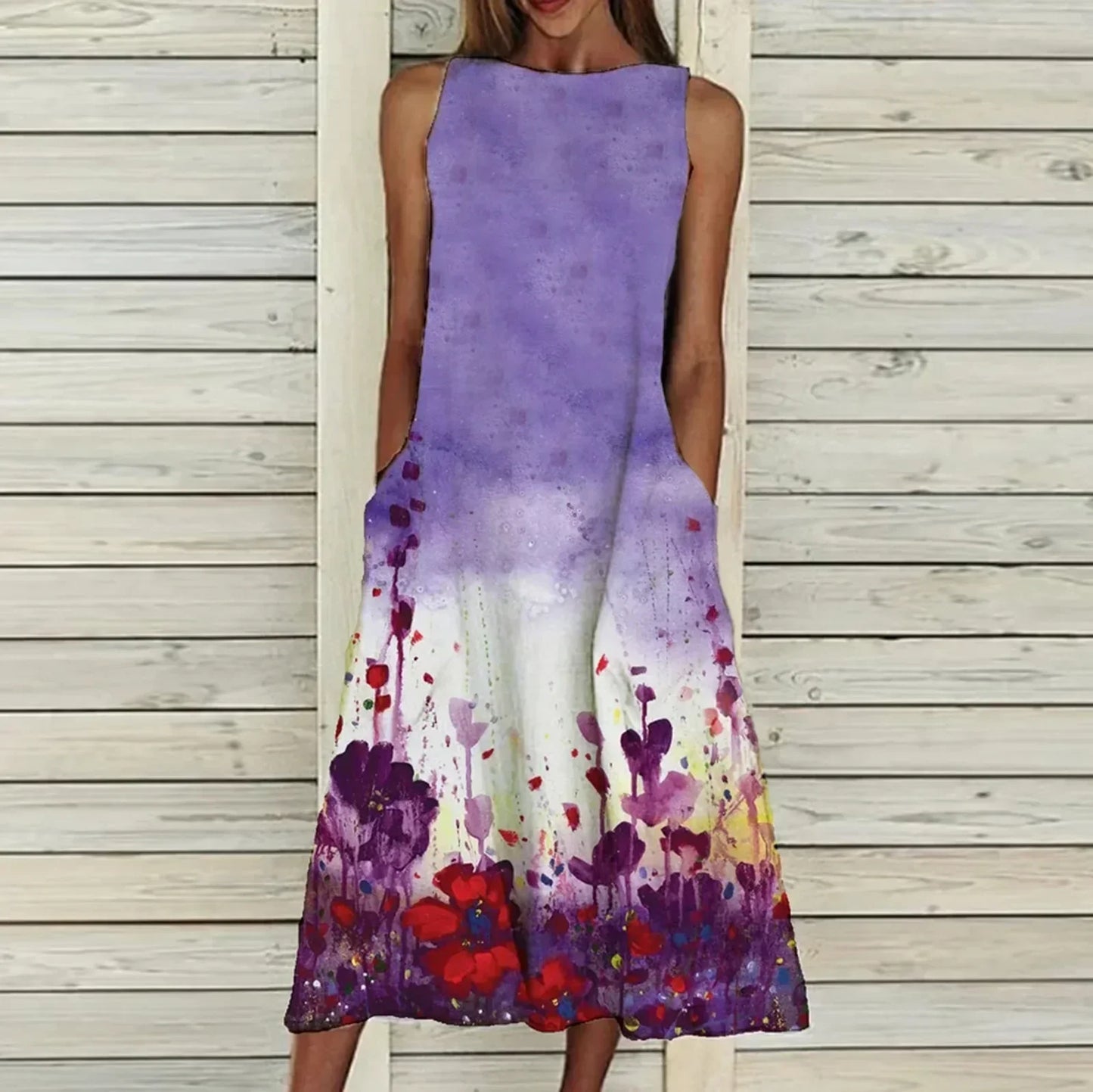 CD | Rochie elegantă cu model floral