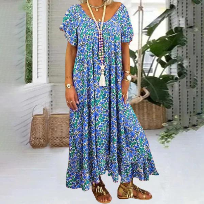 CD | Rochie maxi boemă clasică