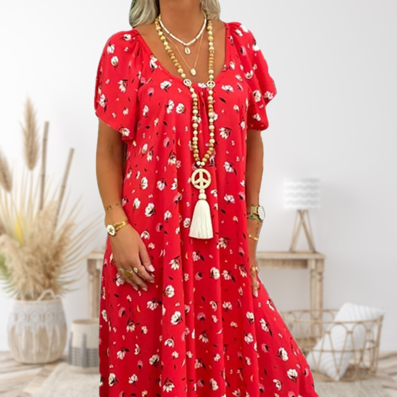 CD | Rochie maxi boemă clasică