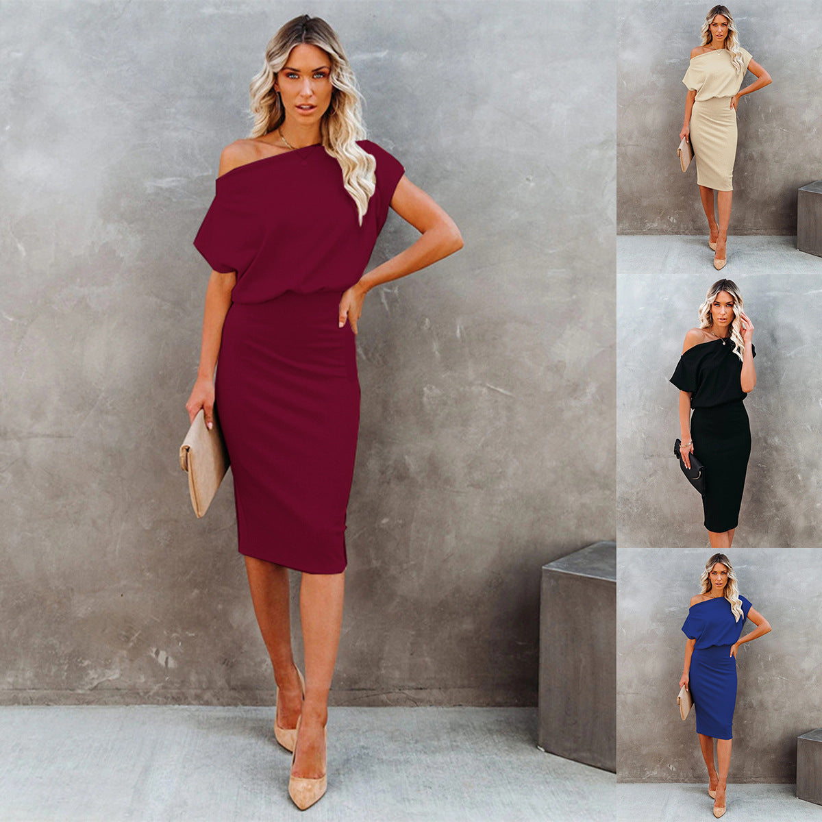 Modern și minimalist Rochie