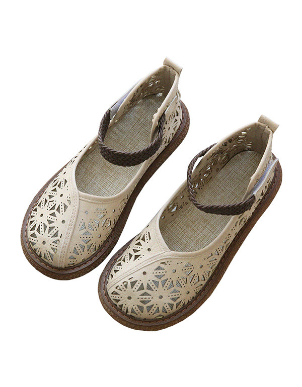 CD | Pantofi slip-on cu decupaj floral