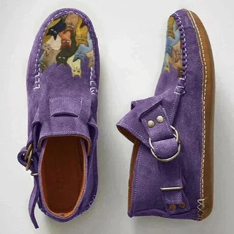 CD | Botine elegante cu cataramă