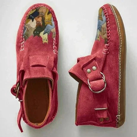 CD | Botine elegante cu cataramă