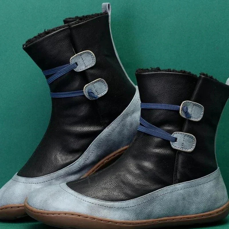 CD | Botine confortabile din piele