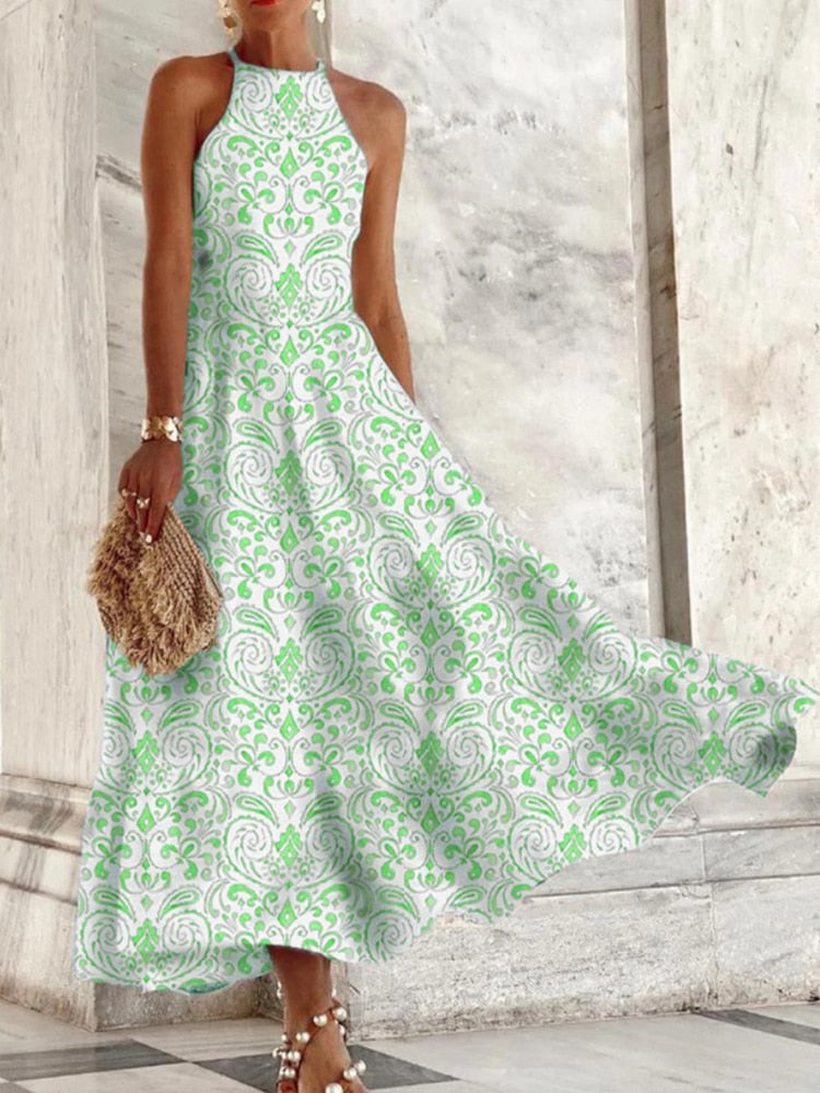 CD Sexy off-the-shoulder rochie lungă fără mâneci