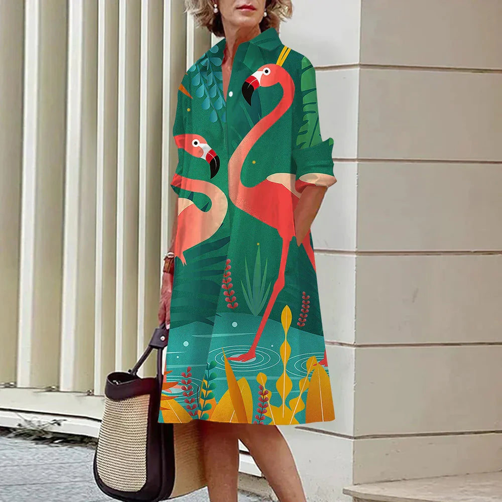 CD | Rochie cămașă elegantă