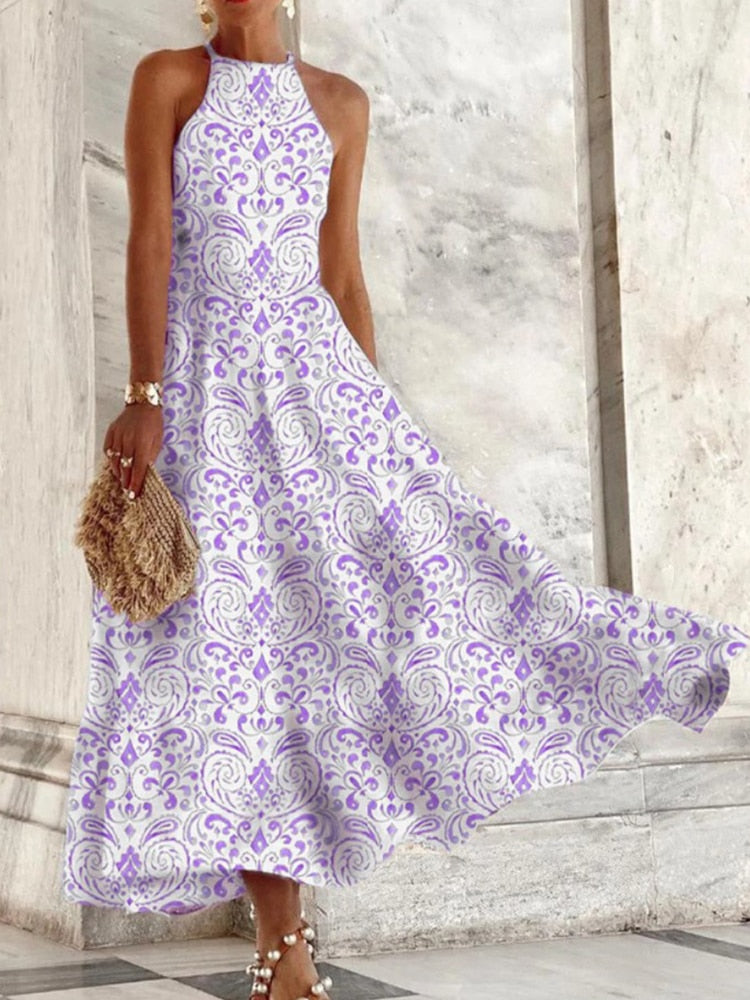 CD Sexy off-the-shoulder rochie lungă fără mâneci