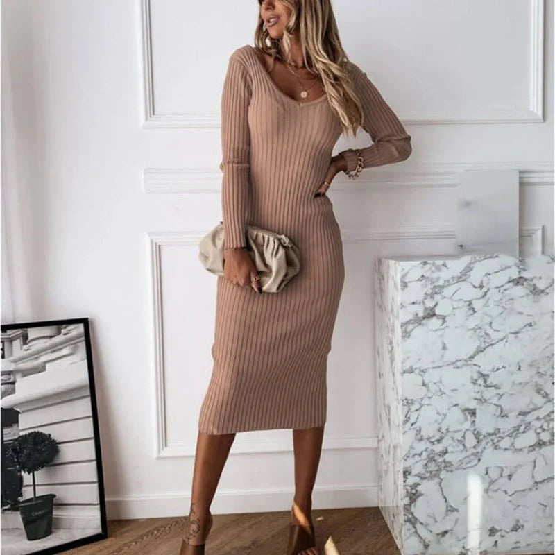 CD | Rochie lungă mulată