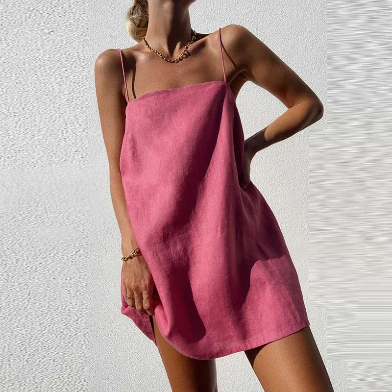 CD | Rochie mini fără bretele