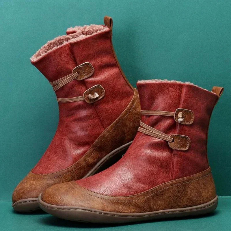 CD | Botine confortabile din piele