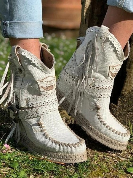 CD | Boho franjuri cizme western