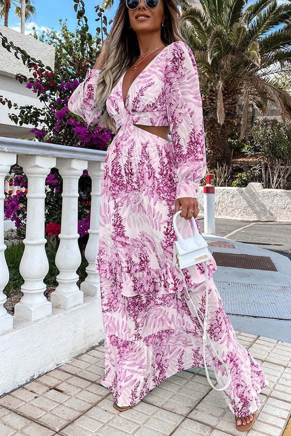 CD | Rochie maxi cu decolteu
