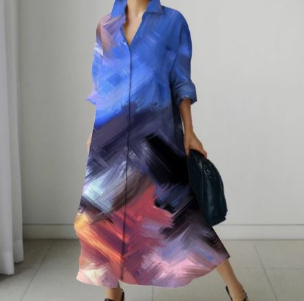 CD | Rochie de cămașă elegantă pentru femei