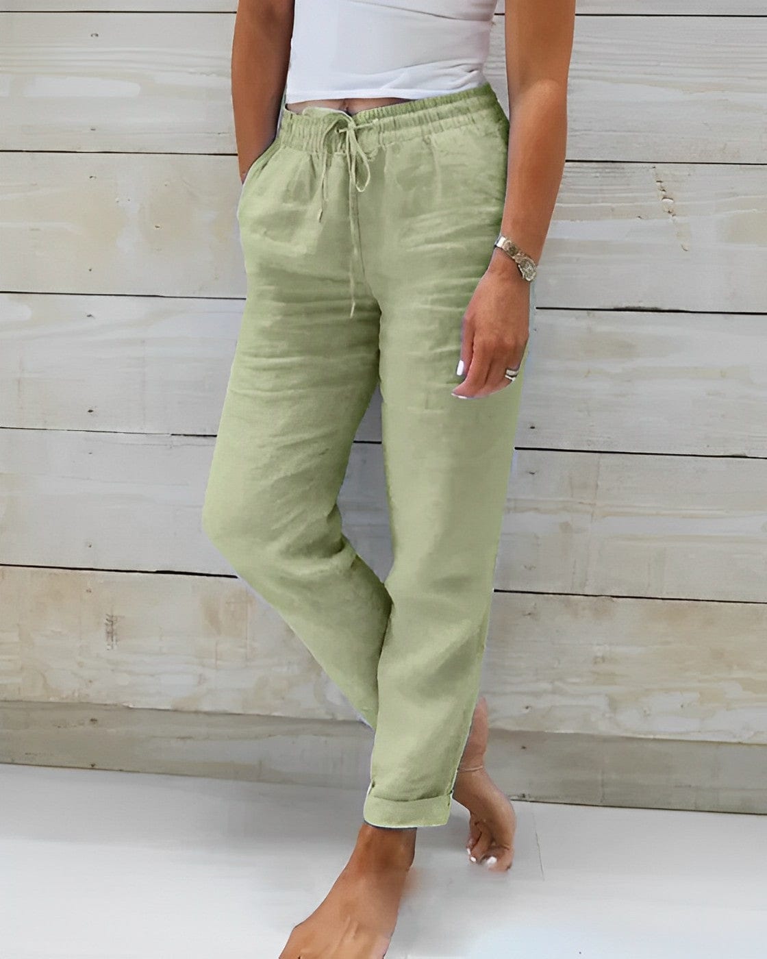 CD | Pantaloni casual stretch