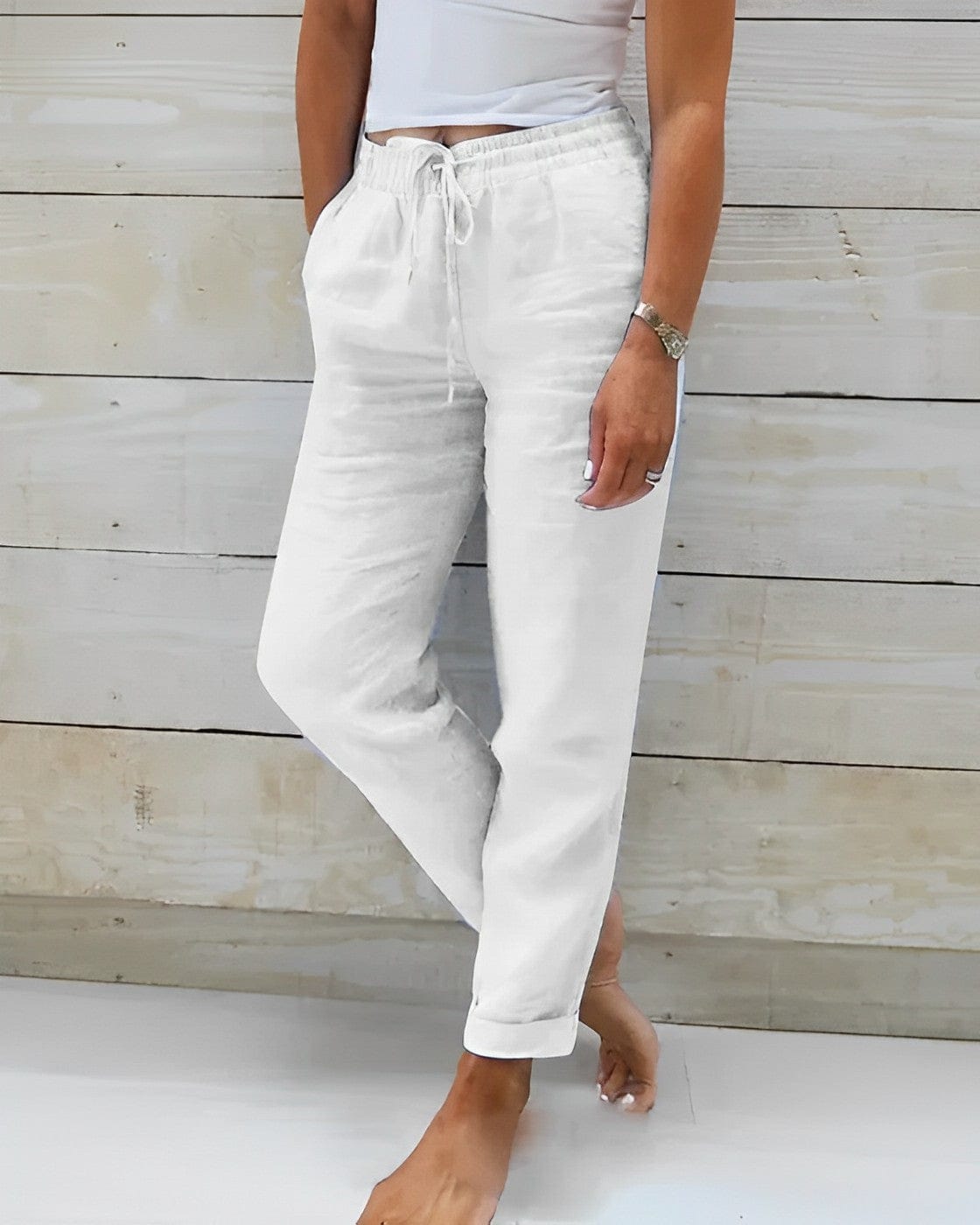 CD | Pantaloni casual stretch
