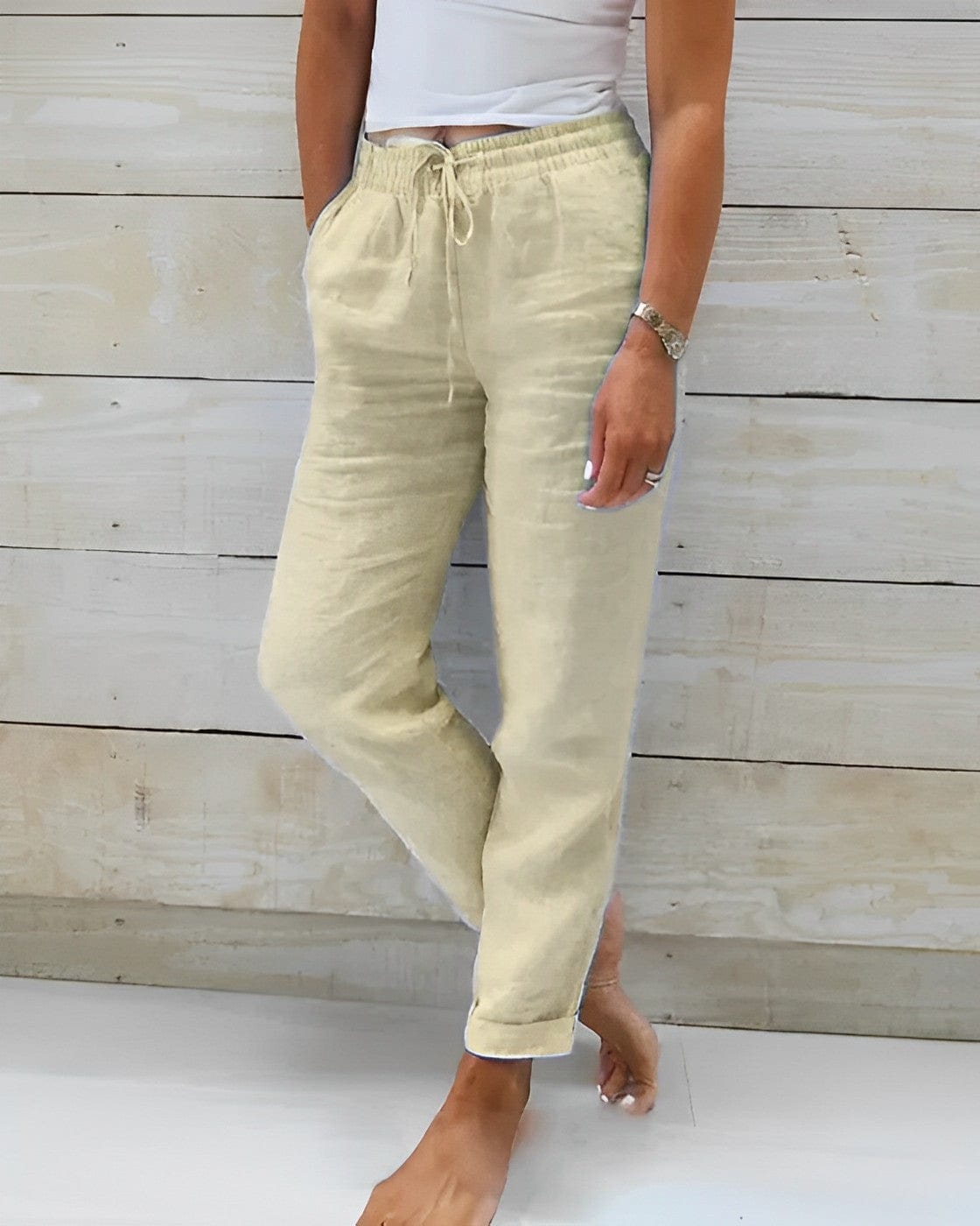 CD | Pantaloni casual stretch