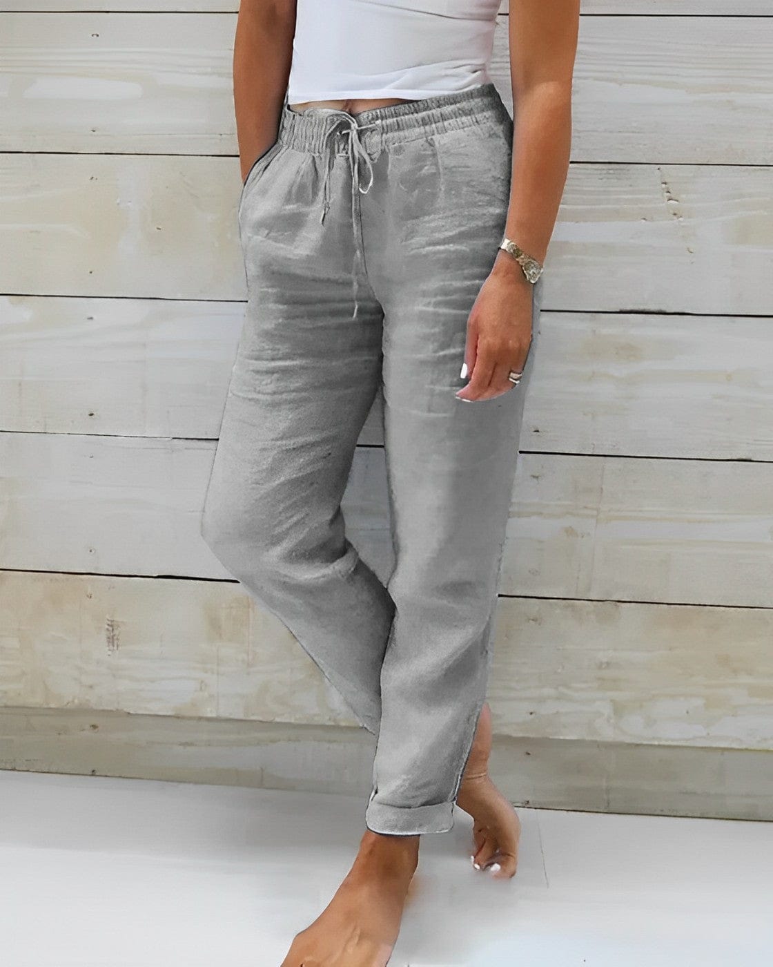 CD | Pantaloni casual stretch
