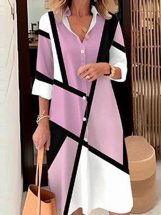 CD | Rochie elegantă cu mâneci lungi
