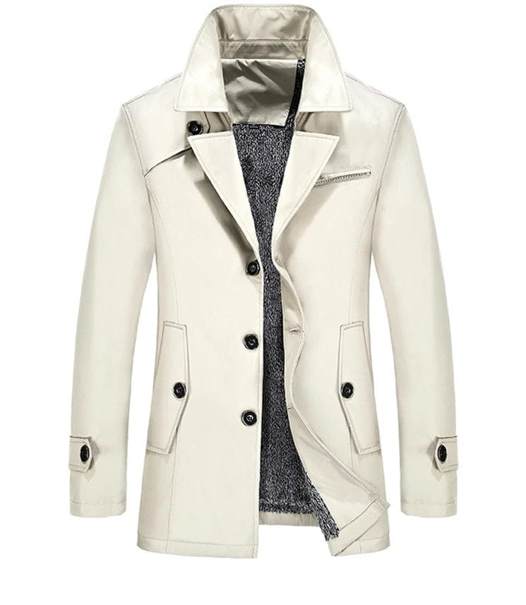 CD | Bărbați de moda trench coat