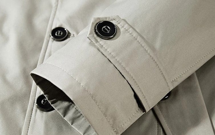 CD | Bărbați de moda trench coat