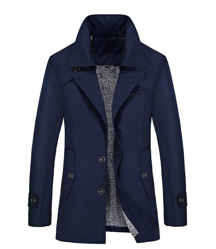 CD | Bărbați de moda trench coat
