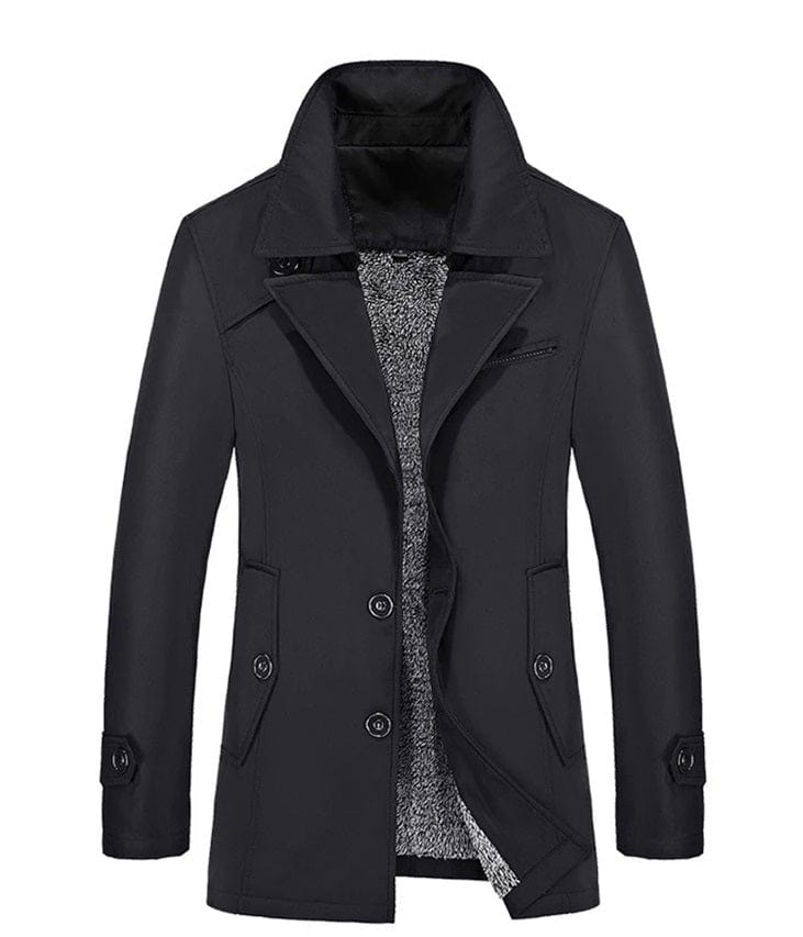 CD | Bărbați de moda trench coat