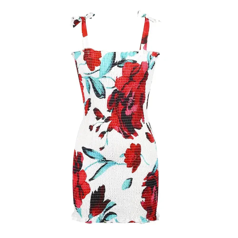 CD | Mini rochie fără mâneci Flower