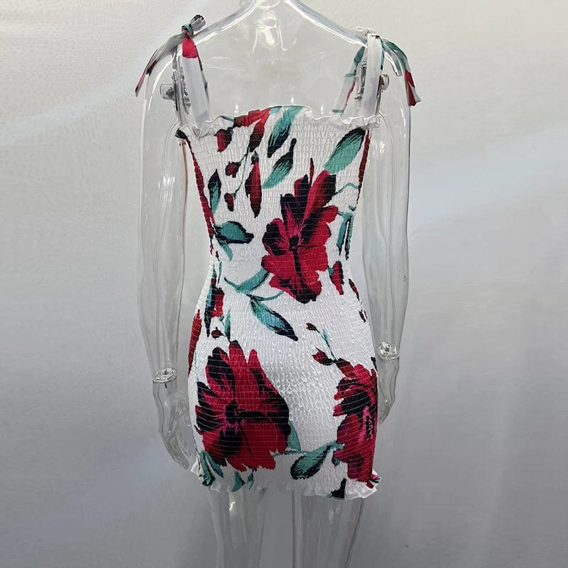 CD | Mini rochie fără mâneci Flower