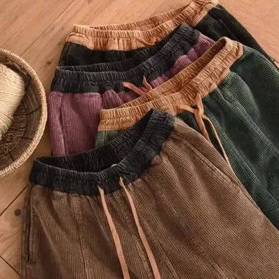 CD | Pantaloni din catifea de moda pentru femei