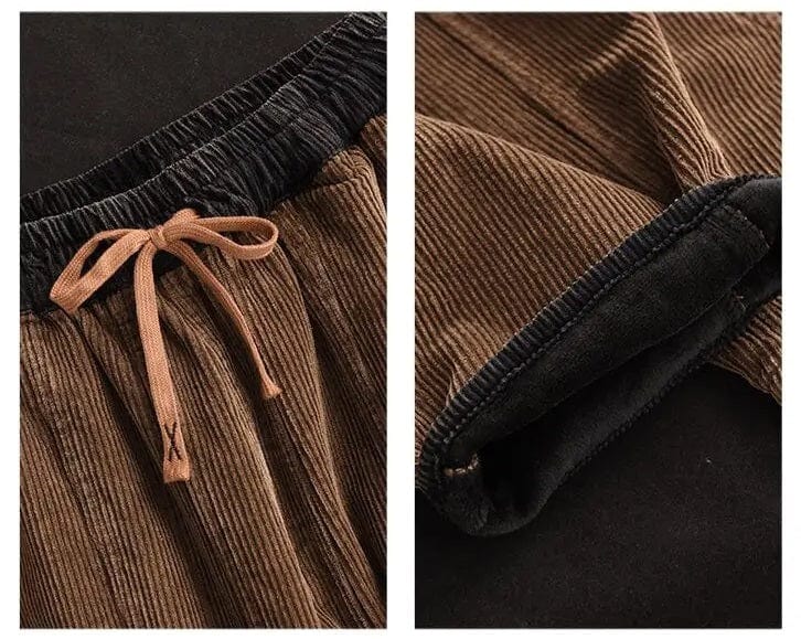 CD | Pantaloni din catifea de moda pentru femei