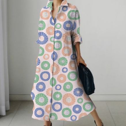 CD | Rochie de cămașă elegantă pentru femei