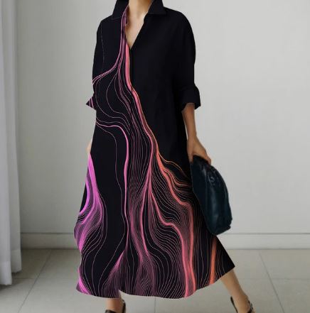 CD | Rochie de cămașă elegantă pentru femei