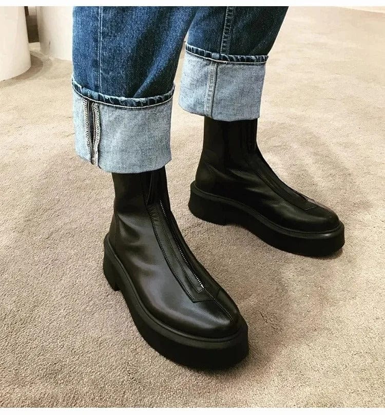 CD | Botine din piele
