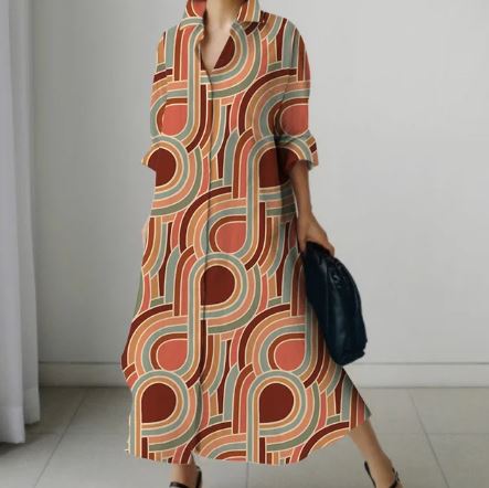 CD | Rochie de cămașă elegantă pentru femei