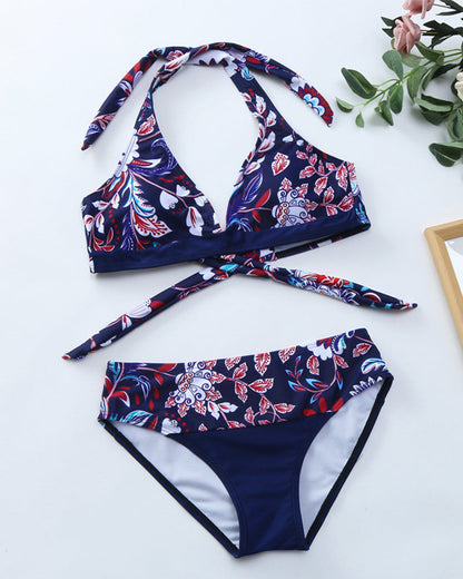 CD | Set bikini cu model floral