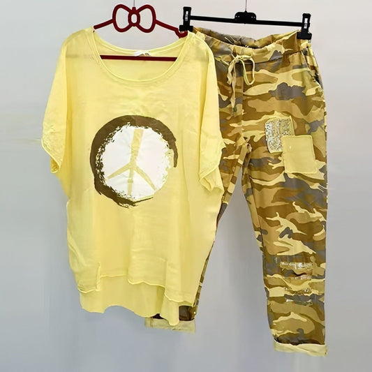 CD | Set cămașă și pantaloni proaspăt și aerisit