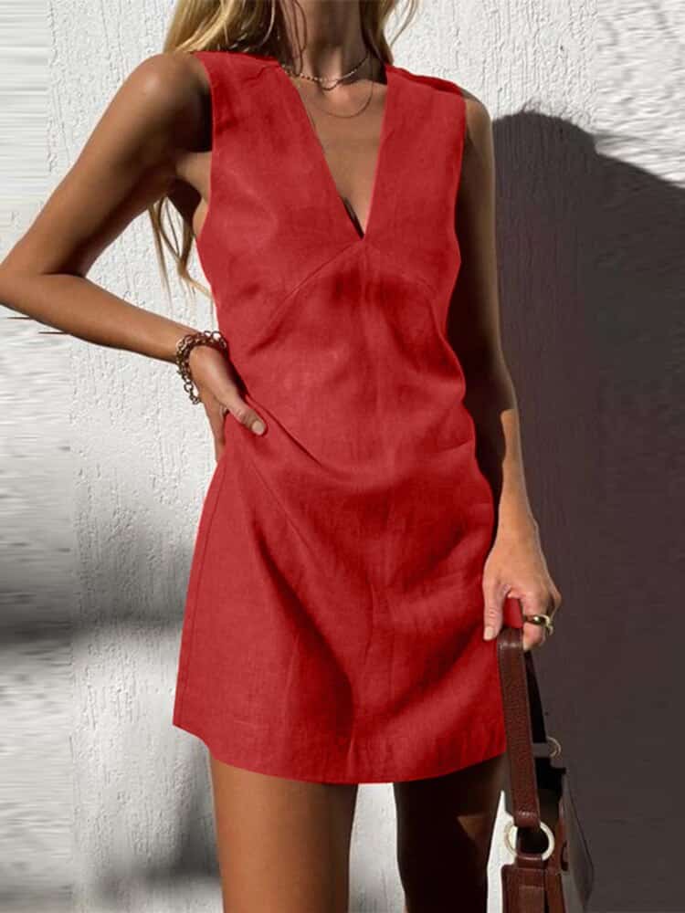 CD | Gala - Rochie mini fără mâneci