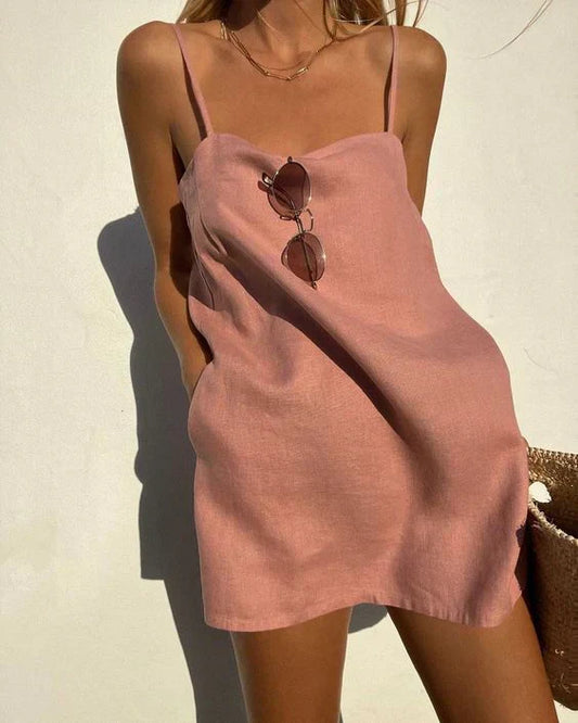 CD | Rochie mini fără bretele