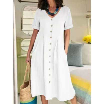 CD | Rochie de vară în Plus Dimensiune