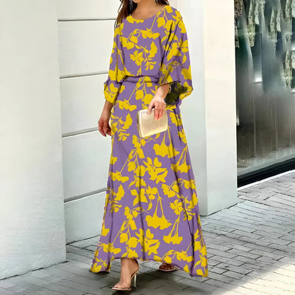 CD | Rochie lungă colorată