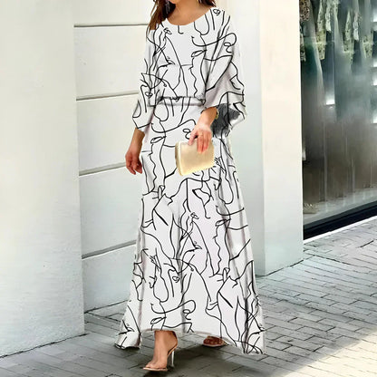 CD | Rochie lungă colorată